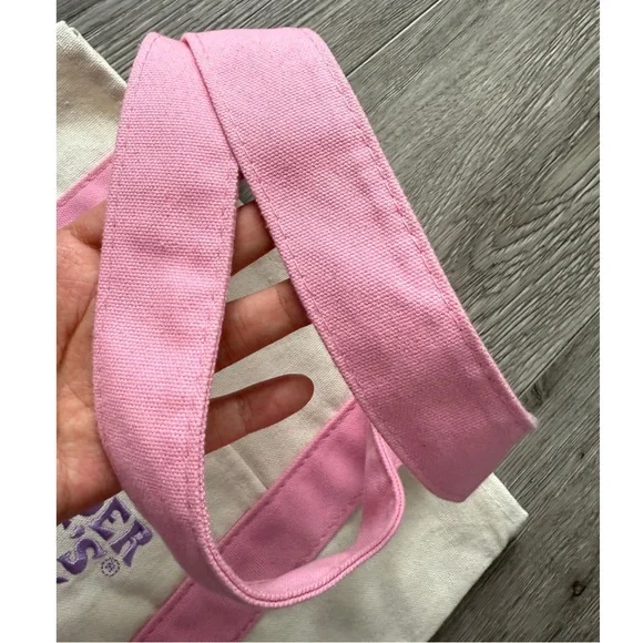 EUC 💗 Pink Trader Joe’s Mini Tote - Picture 4 of 7